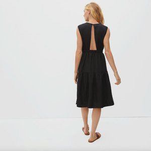 Everlane Black Linen Dress